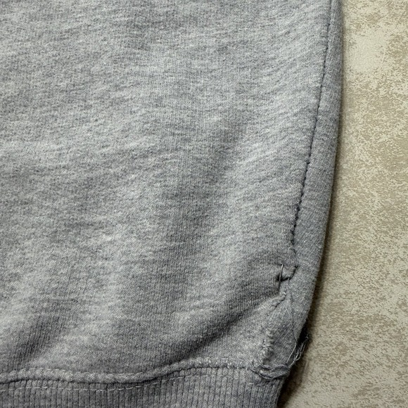 Vintage Ohio State Buckeyes Hoodie Gray Embroidered Logo OVb Mens Medium 00s - Picture 7 of 7